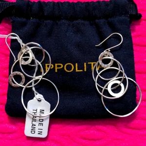 Ippolita silver earrings